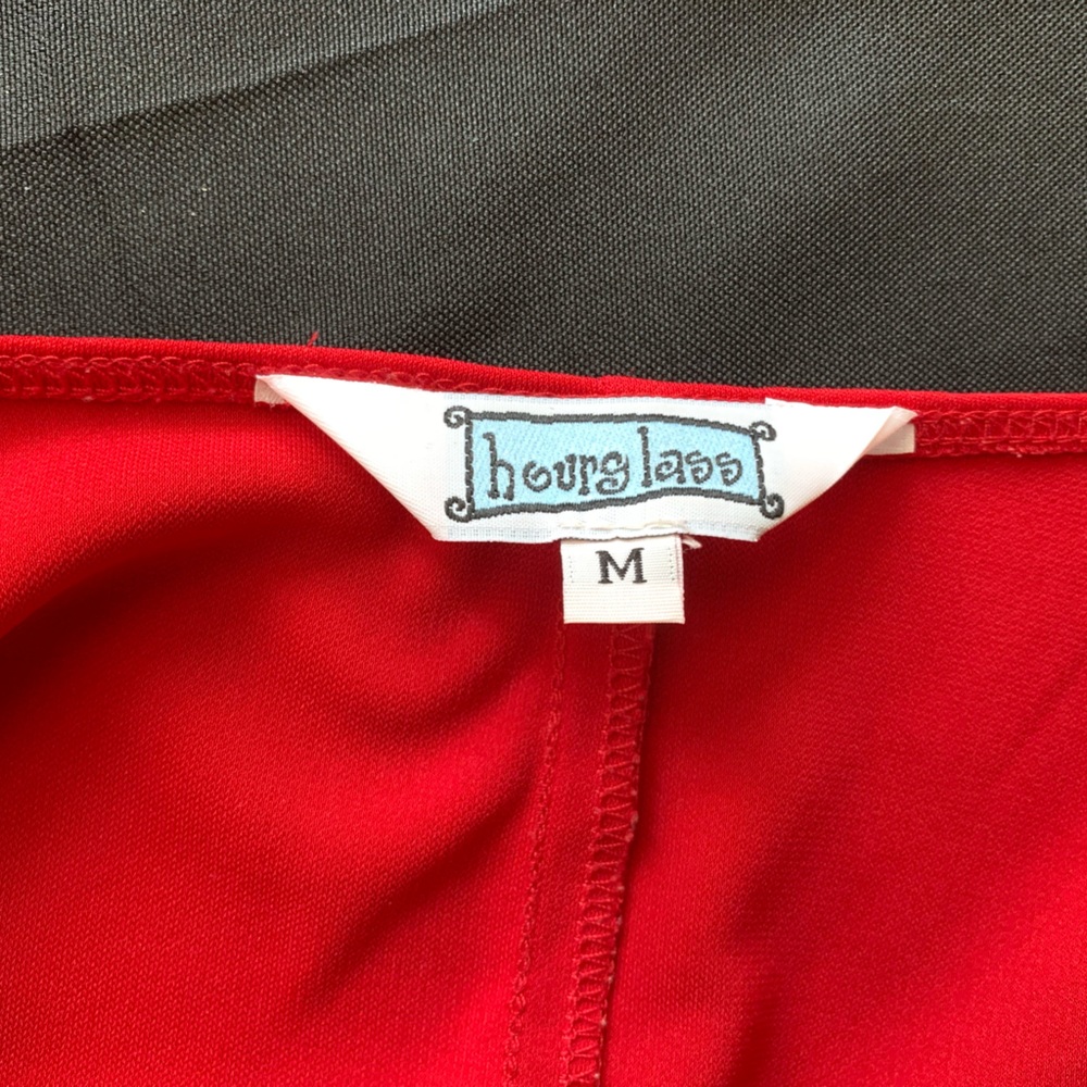 Hour Glass Red Dress. Size: M Good condition - Picture 4 of 4